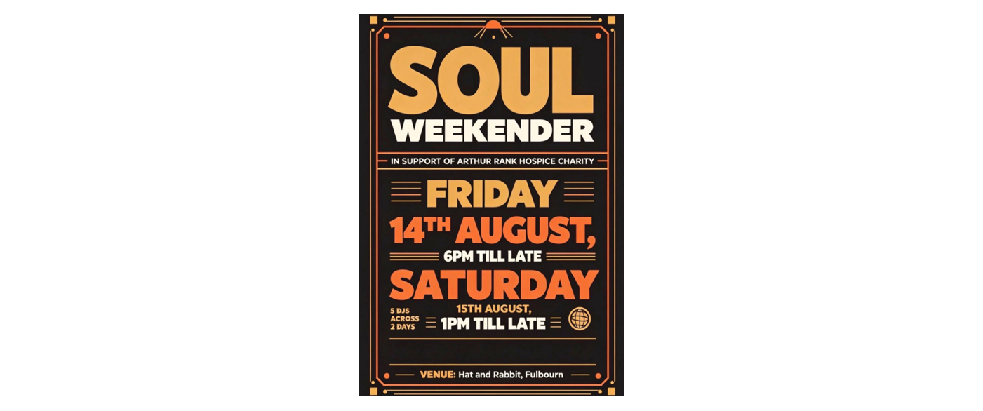 August Soul Weekender