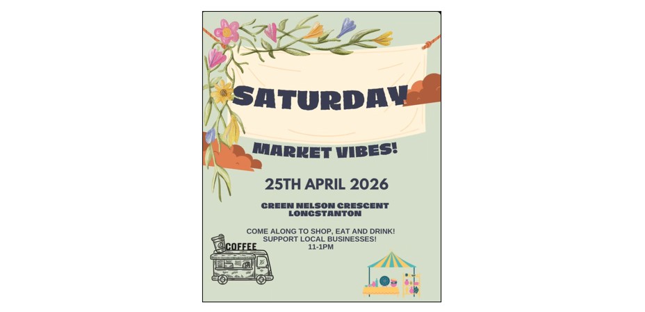 Longstanton Village Market: 25 October Longstanton Village Market