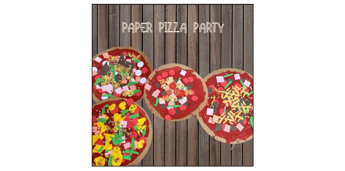 Crafty Thursday - Paper Pizza Party Summer Holiday Crafts