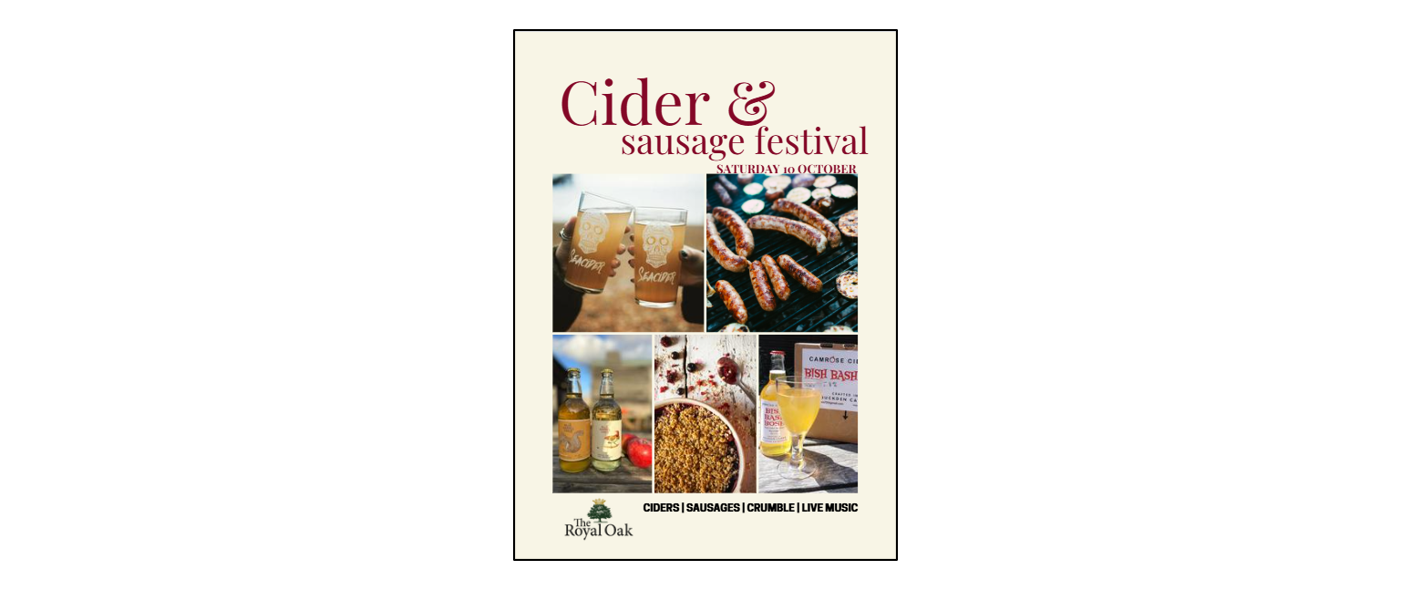 Cider & Sausage Festival