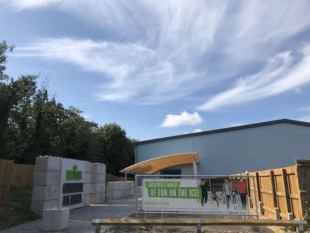 Cambridge Ice Arena- exterior
