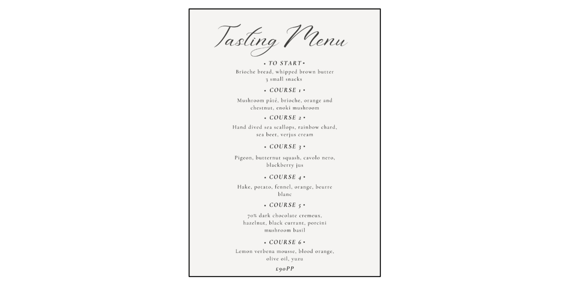 Tasting Evening at The Three Hills
