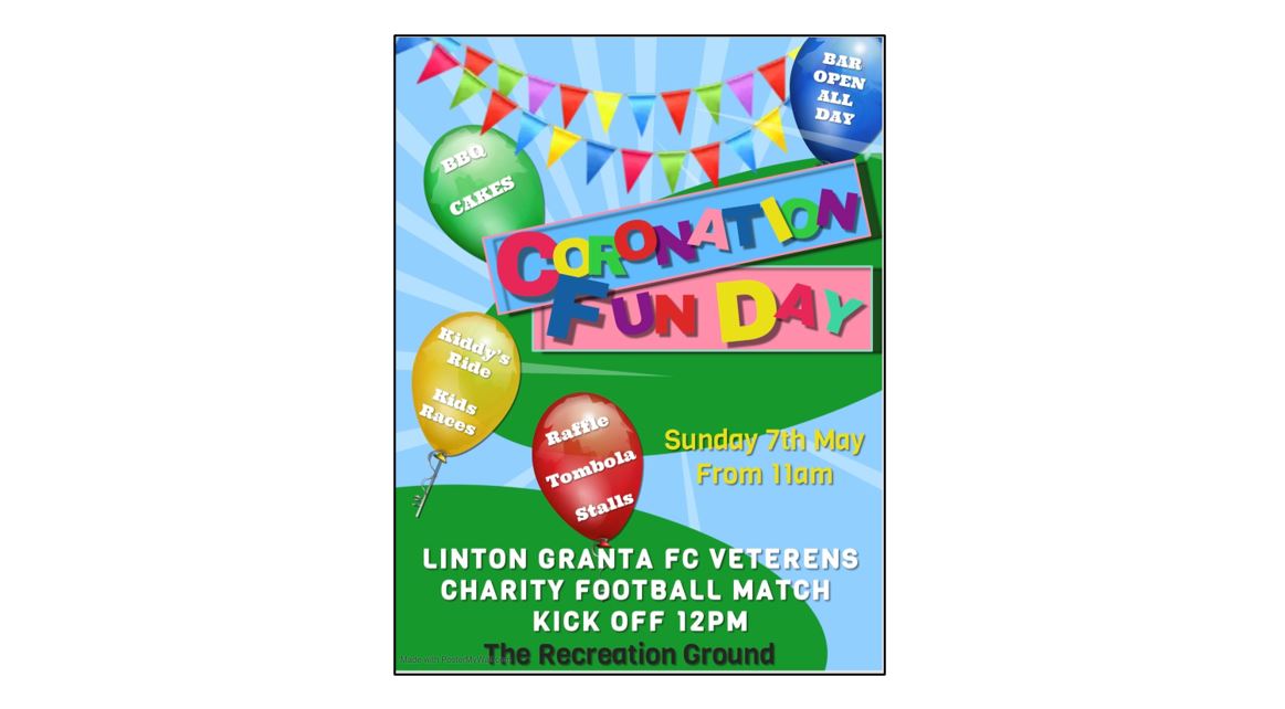 Coronation Family Fun Day at Linton Coronation Family Fun Day at Linton