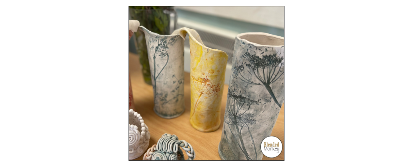 Denny Abbey and  The Farmland Museum - ceramic botanical vases workshop