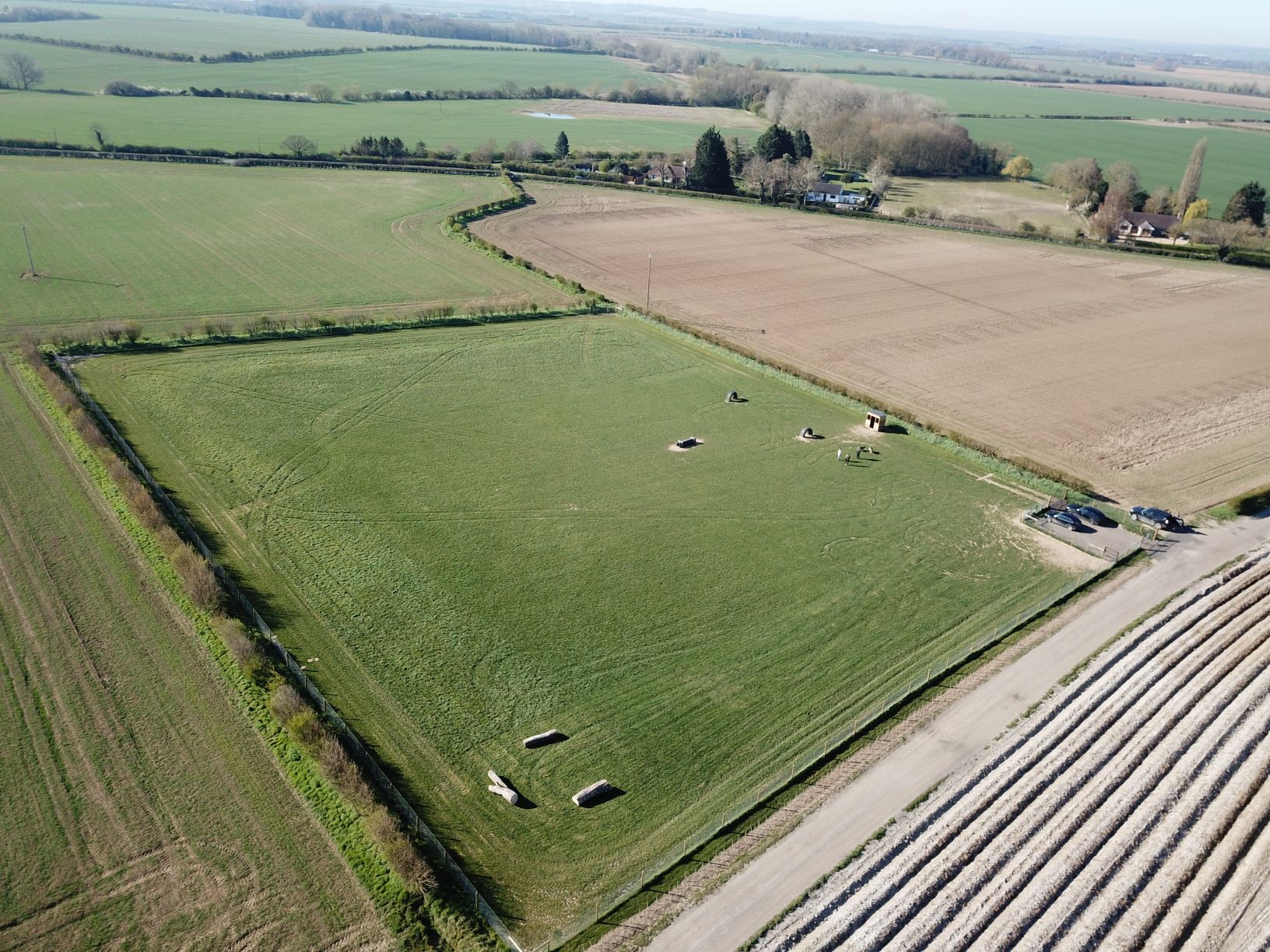 Newton Farms Secure Dog Field