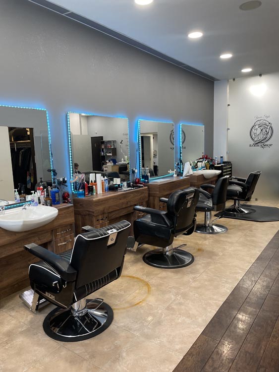 Salon Se7en, Cambourne, interior