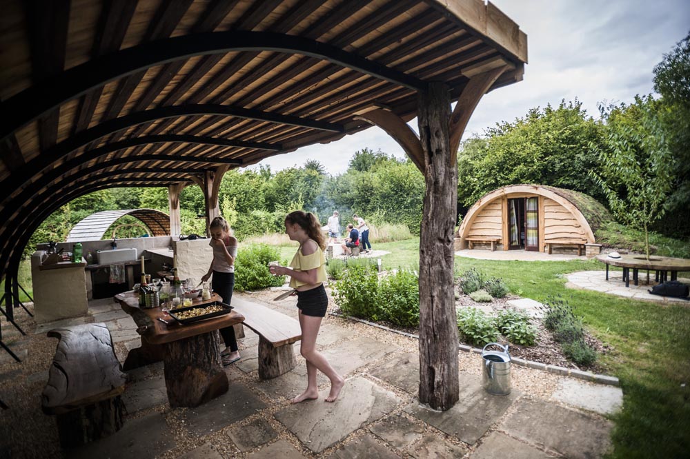 Guilden Gate Glamping, huts