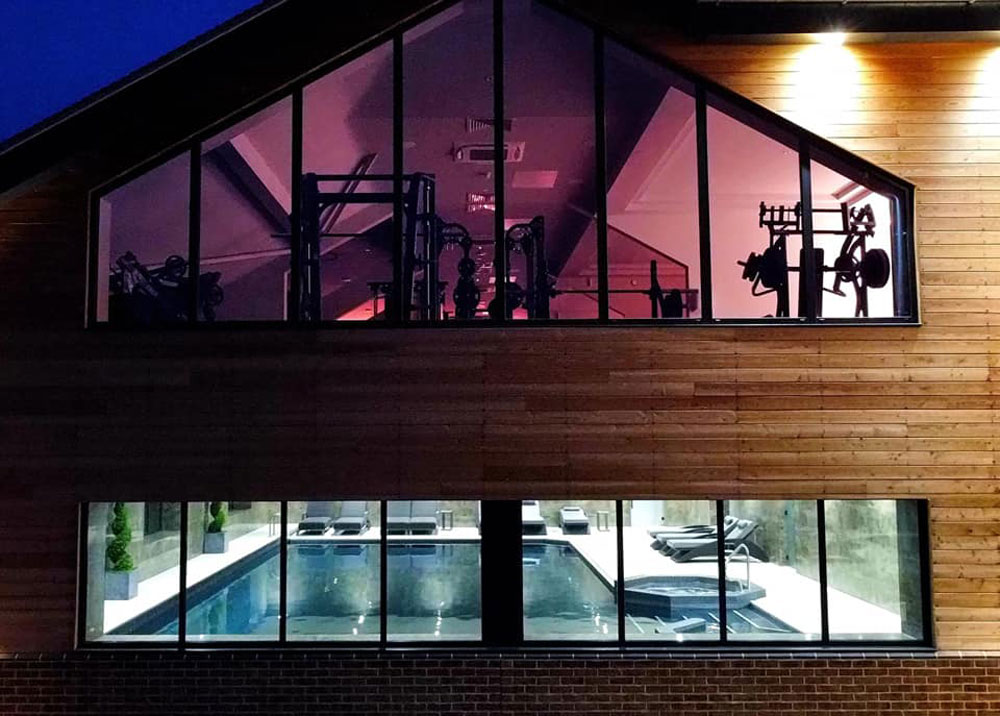outside at night