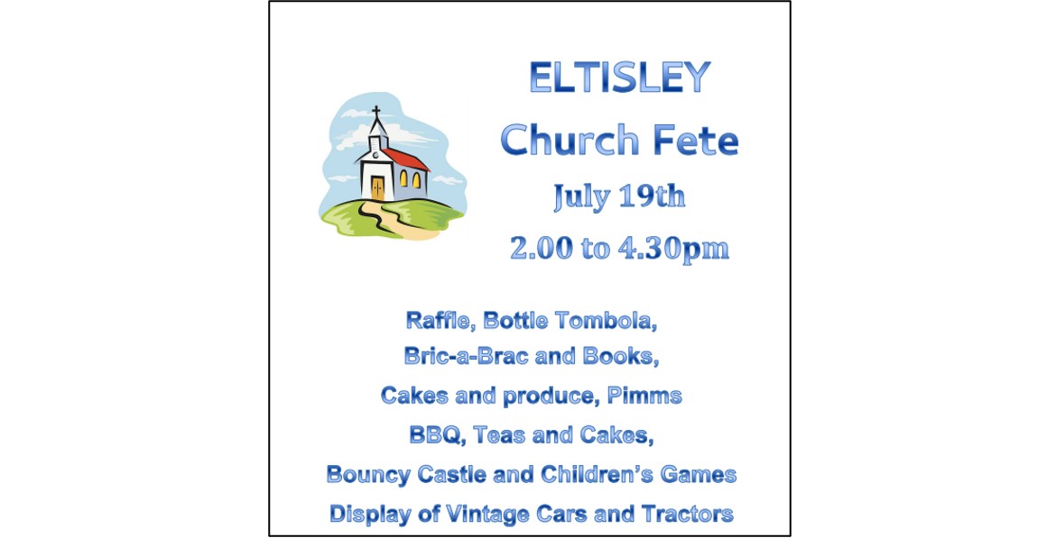 Eltisley Church Fete - Poster Eltisley Church Fete