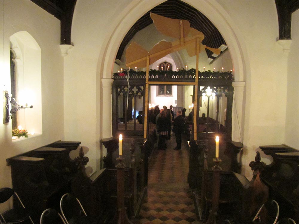 St Michael and All Angels, Caldecote, Interior