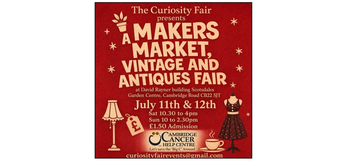 The Curiosity Fair at Scotsdales The Curiosity Fair at Great Shelford 