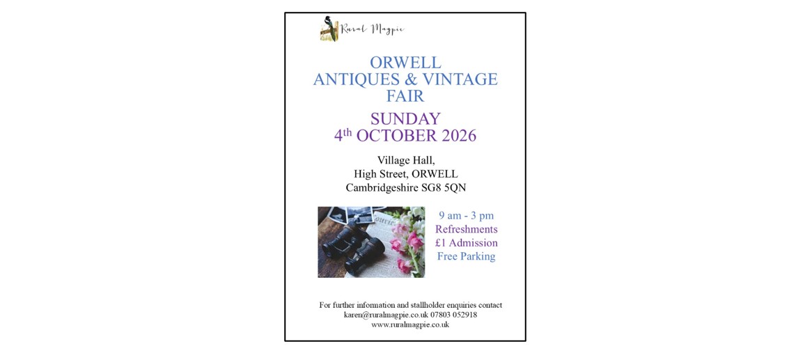 Orwell Antiques & Vintage Fair