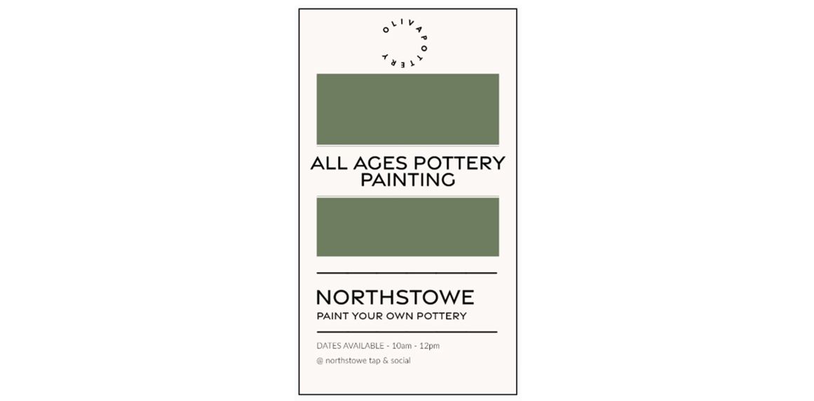 All Ages Pottery Painting  - 26 August
