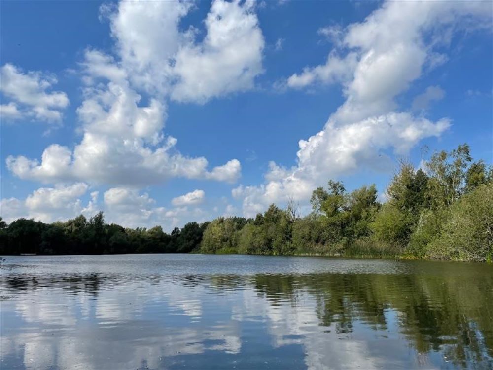 Milton Country Park, lake view