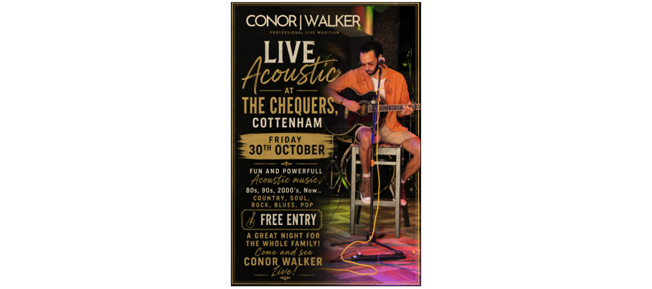 Live Acoustic Music with Conor Walker