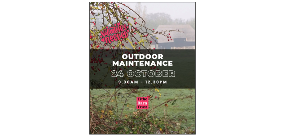 Outdoor Maintenance Morning  