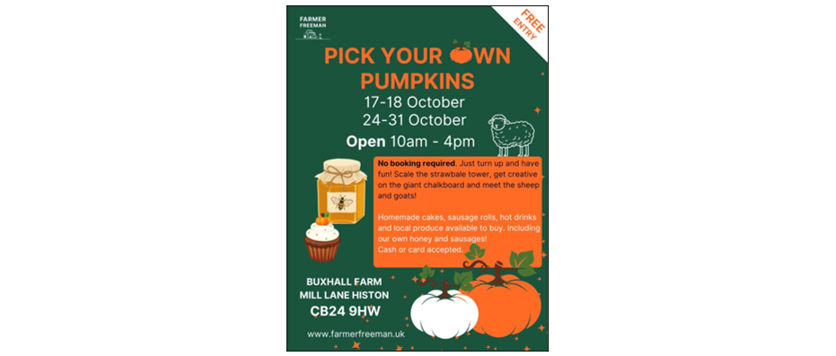Pick Your Own Pumpkins 